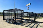 Texas Bragg 18'x83" Porta Potty Trash Trailer w/ Tandem Axle (ST) Stock #90894 - Thumbnail 1