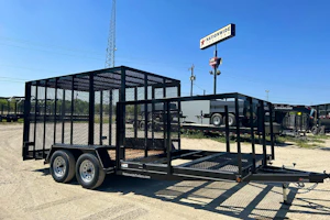 Texas Bragg 18'x83" Porta Potty Trash Trailer w/ Tandem Axle (ST)
