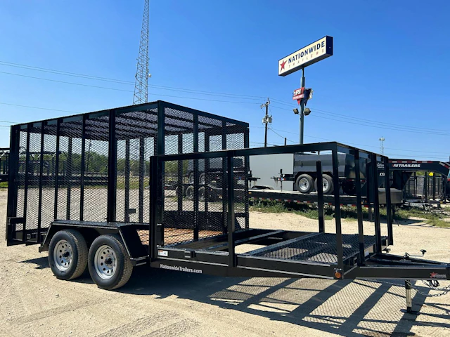 Texas Bragg 18'x83" Porta Potty Trash Trailer w/ Tandem Axle (ST)