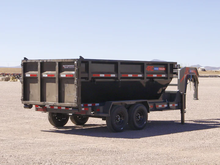 ARC Trailers High-Capacity Gooseneck Roll-Off Roll-Off Trailer