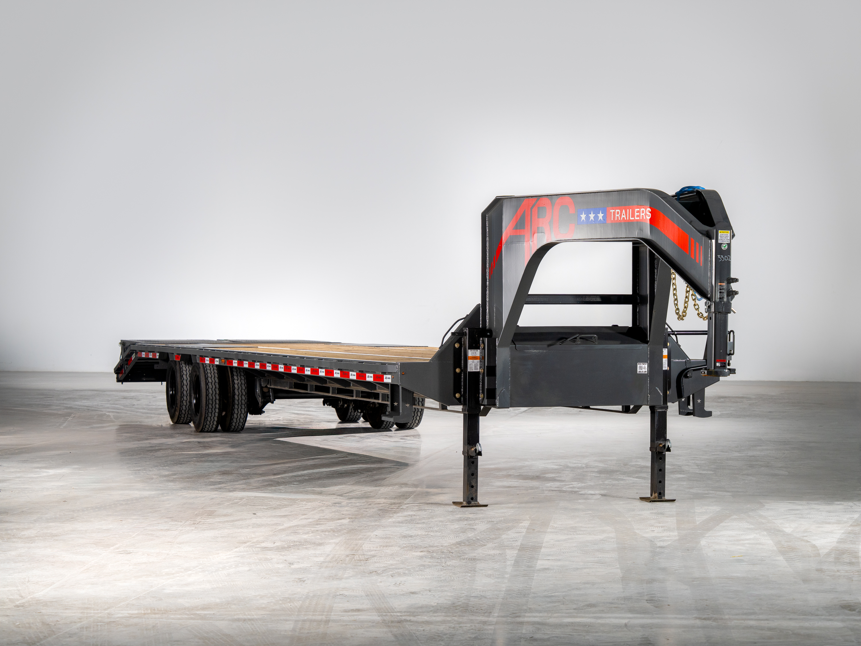 ARC Trailers 40'x102" 24K Gooseneck Flatbed Trailer w/ Duals (GDD)