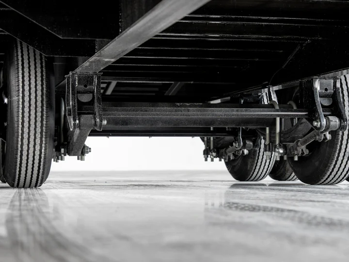 PJ Trailers Low-Pro Pintle With Duals, studio view 12