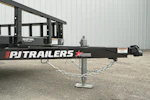 PJ Trailers 14'x83" Single Axle 4" Channel Utility Trailer (U8) Stock #pj-u821431dsfk-atvr-sp02-sr22 - Thumbnail 3