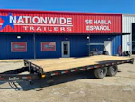 LoneStar 20'x102" 8" I-beam Deckover Trailer Stock #92554 - Thumbnail 2