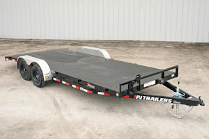 PJ Trailers 20'x83" 5" Channel Car Trailer w/ Steel Deck (C5)