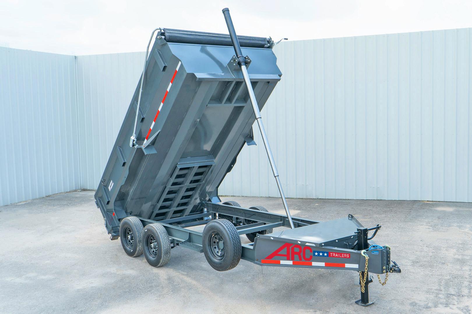 ARC Trailers ARC BDT 16' × 83" Telescopic Dump Trailer