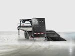 PJ Trailers 20'x102" Gooseneck Low Pro Flatbed Trailer w/ Singles (LS) Stock #LSQ2072BSSK - Thumbnail 4