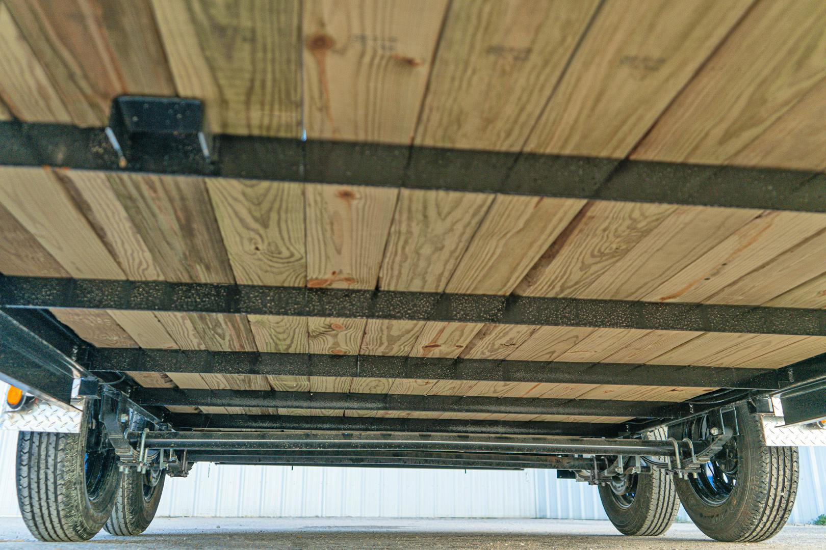 PJ Trailers 16'x83" Tandem Axle 4" Channel Utility Trailer (UL)