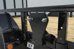 PJ Trailers 12'x77" Single Axle 4" Channel Utility Trailer (U7) Stock #92842 - Thumbnail 5