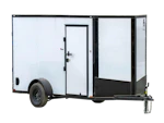 Spartan 6'x12' Single Axle Cargo Trailer (SA) Stock #spartan-6x12-bp2b-13nb-354b-s-rrd-wt-sd32-7-blop-pf - Thumbnail 1