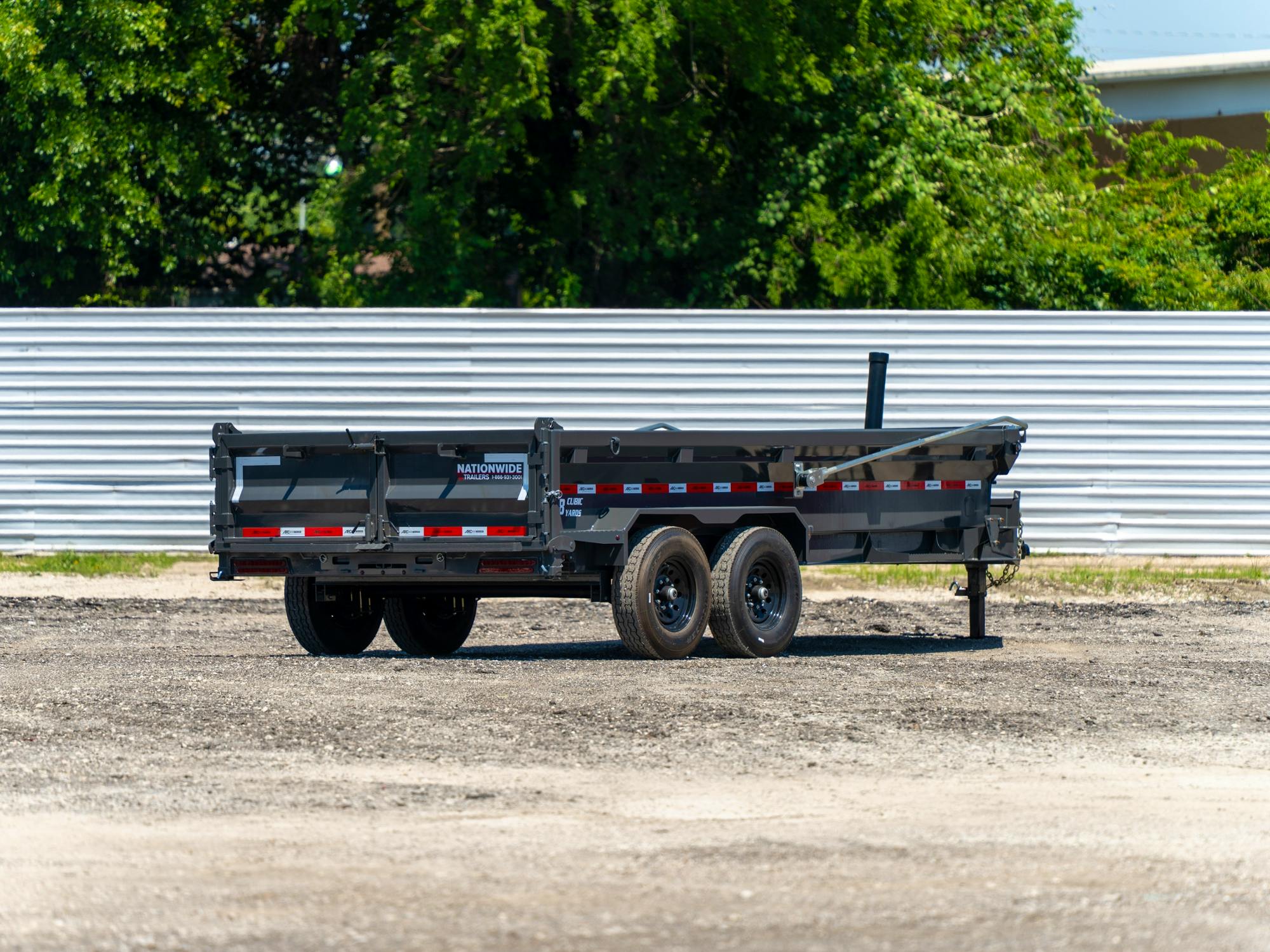 ARC Trailers ARC BDT 16' × 83" Telescopic Dump Trailer