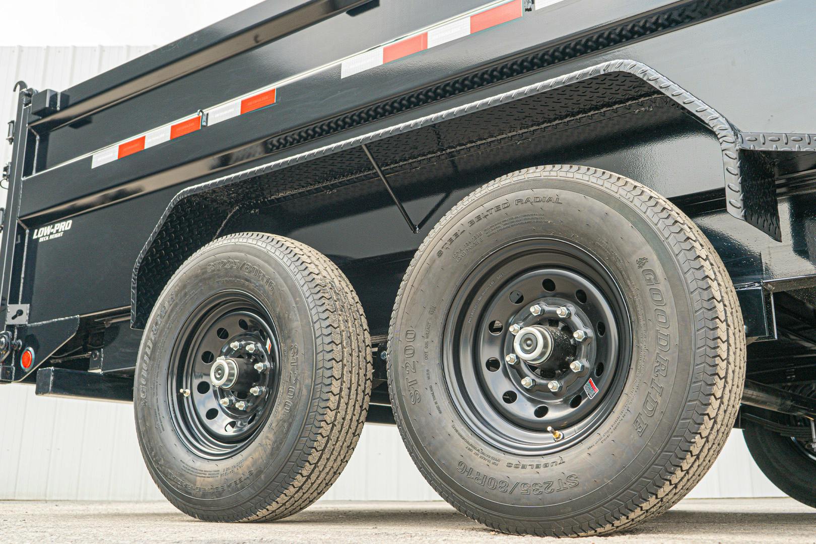 PJ Trailers 16'x83" Low Pro High Side Dump Trailer w/ 3' Sides (DM)