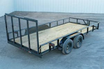 Texas Bragg 16'x83" Utility Trailer w/ 4' Gate (U2) Stock #88919 - Thumbnail 8