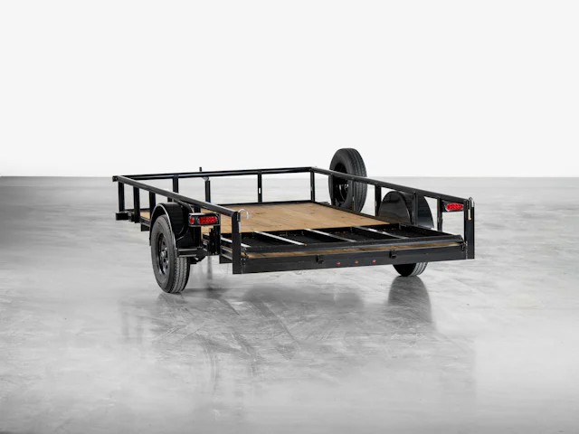 Texas Bragg 12'x77" Utility Trailer w/ 4' Gate (U2)