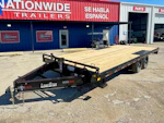 LoneStar 20'x102" 8" I-beam Deckover Trailer Stock #92554 - Thumbnail 1