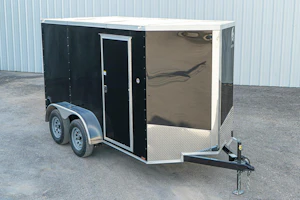 Spartan 6'x12' Enclosed Cargo Trailer w/ Rear Ramp Door (C2)