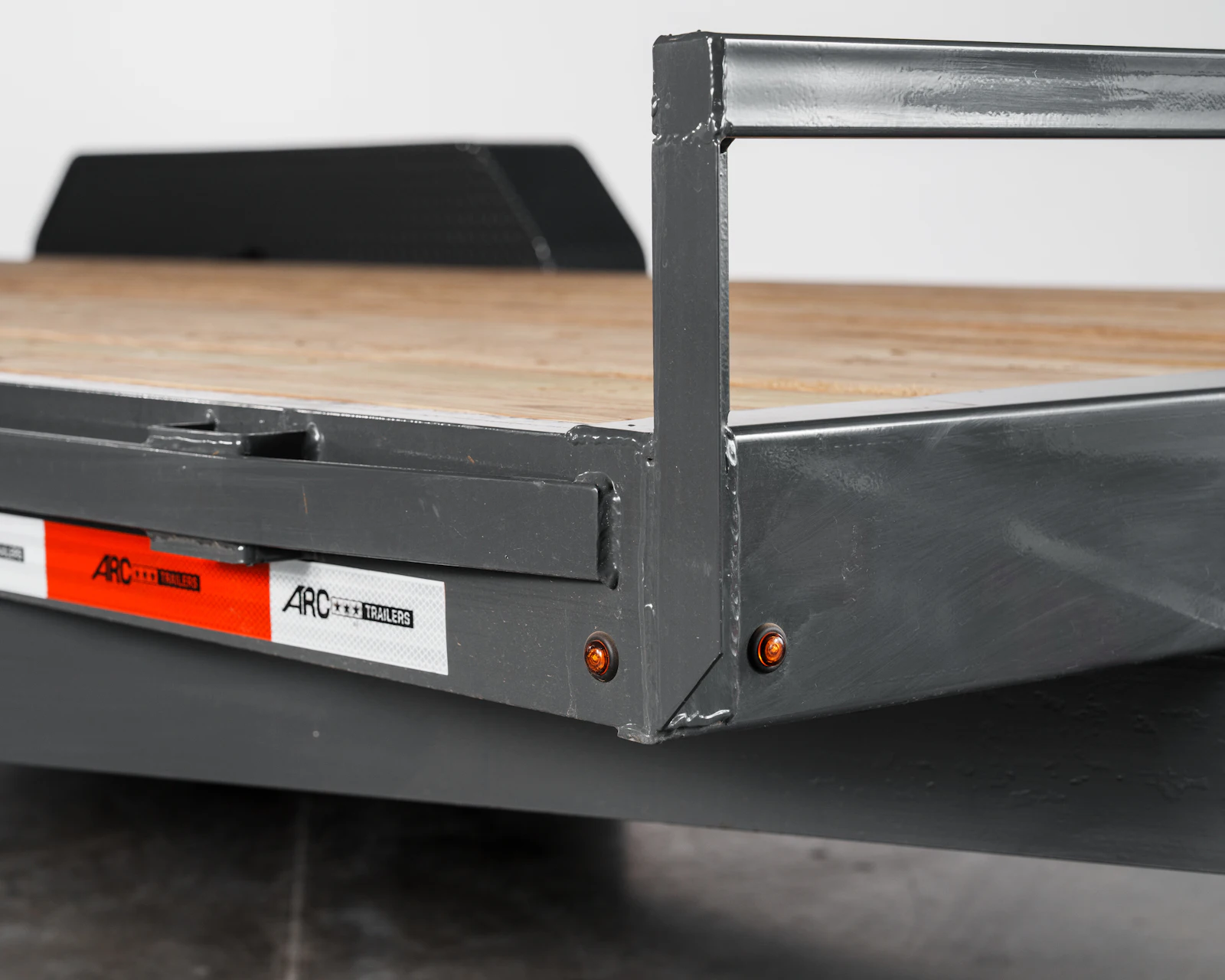 Grey ARC Trailers BEG 20-foot 14K bumper-pull equipment trailer, studio gallery image 16