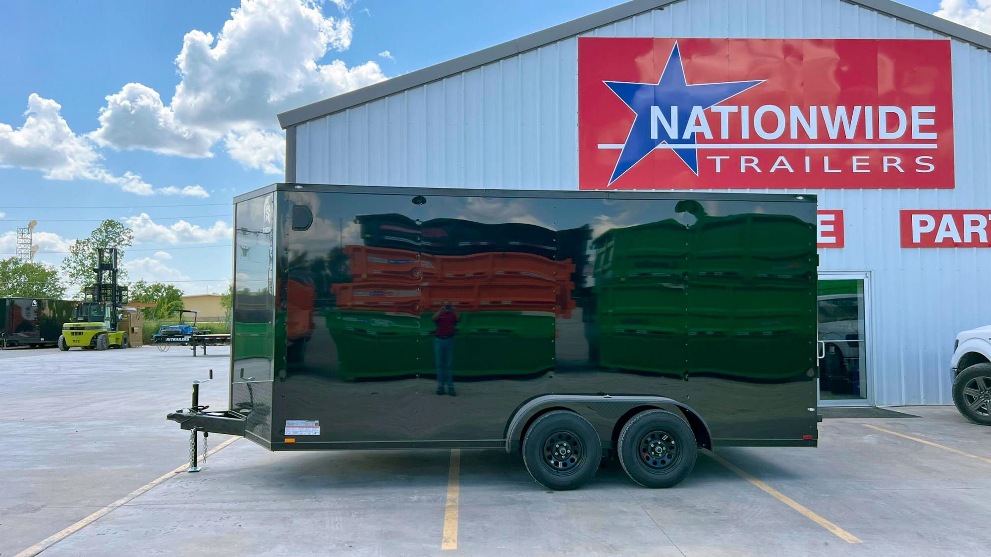 Spartan TA 7' × 16' Enclosed Cargo Trailer
