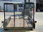 Texas Bragg 8'x60" Utility Trailer w/ 4' Gate (U1) Stock #86410 - Thumbnail 3