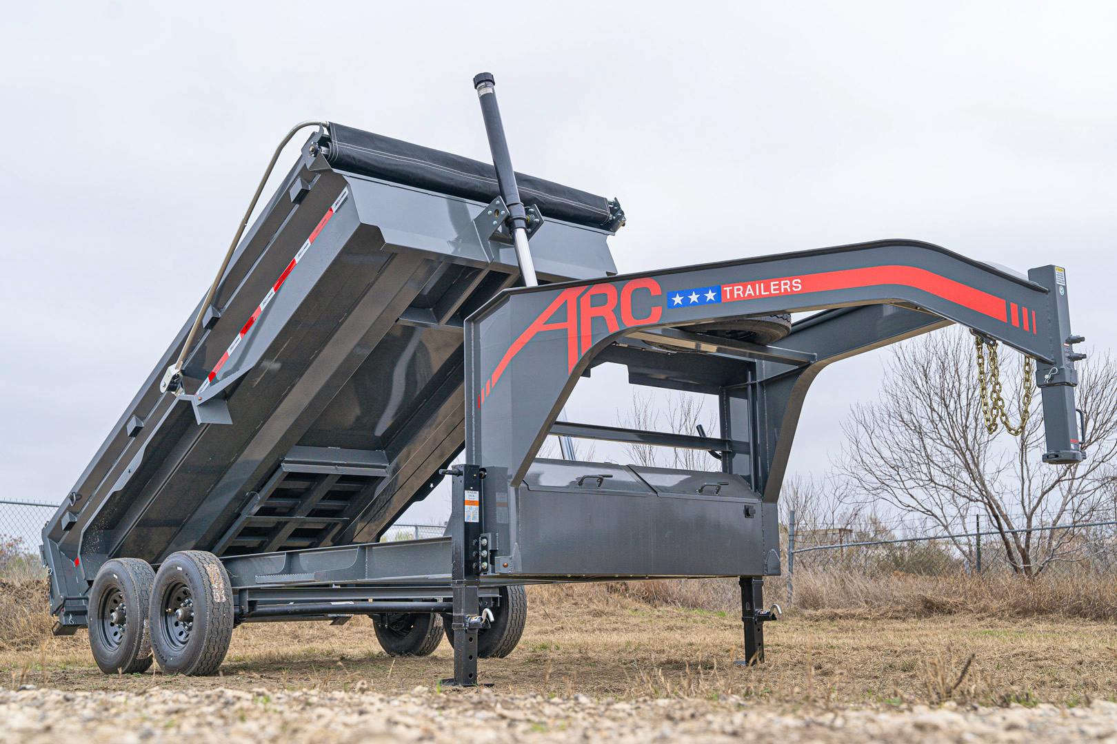 ARC Trailers ARC GDT 14' × 83" Telescopic Dump Trailer