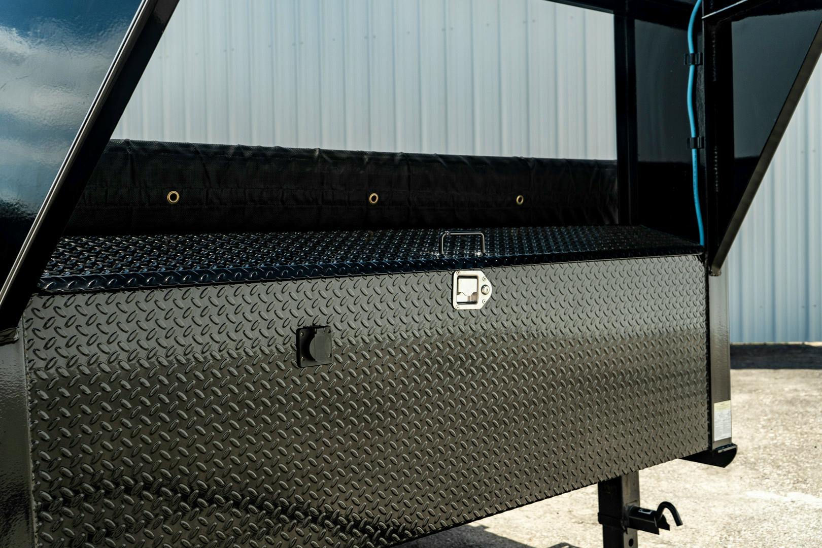 PJ Trailers 14'x83" GN Low Pro Dump Trailer w/ 2' Sides (DL)