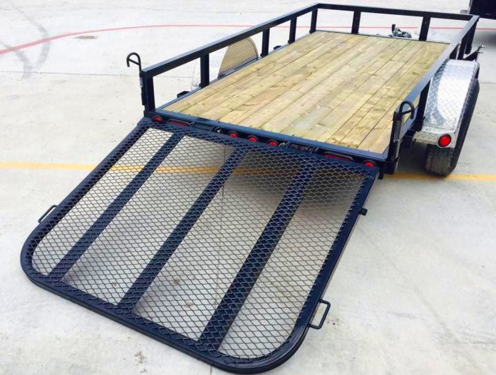 PJ U6 Utility Trailer Stock #U6 - Thumbnail 5