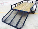 PJ Trailers 10'x60" Single Axle 4" Channel Utility Trailer (U6) Stock #90087 - Thumbnail 5
