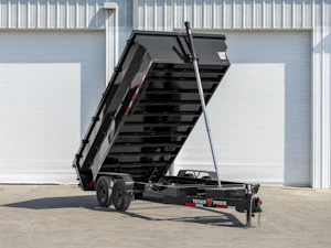 Texas Pride 16'x83" Bumper Pull Dump Trailer w/ 36" Sides Stock #93983 - Thumbnail 4