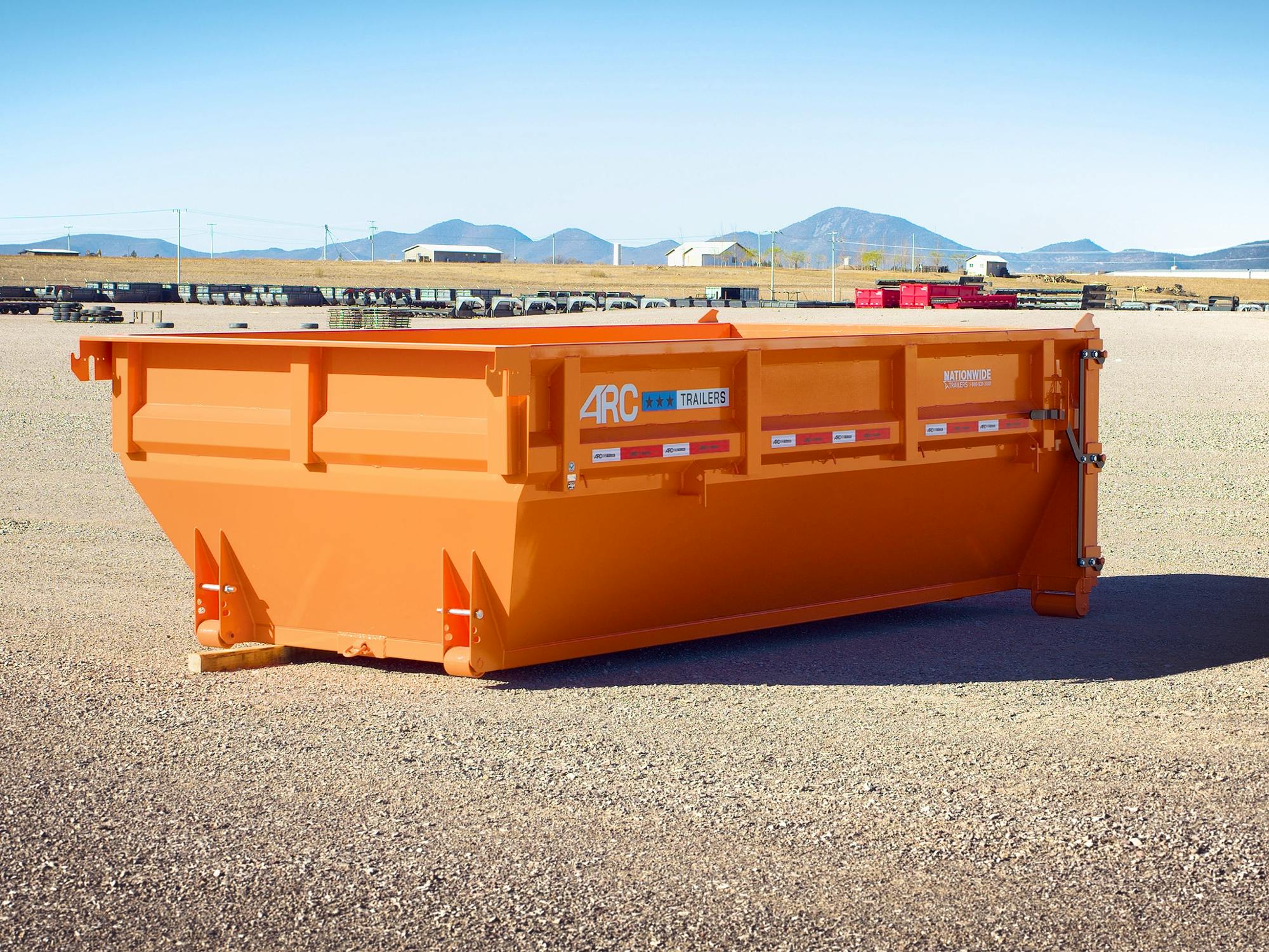 ARC Trailers 14' Roll Off Dumpster (HDB)