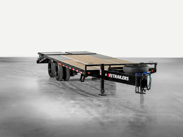 PJ Trailers Low-Pro Pintle With Duals, studio view 2