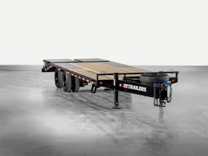 PJ PL Flatbed Trailer Stock #PL - Thumbnail 2