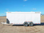 ARC Trailers 7'10"x16' Steel Enclosed Cargo Trailer w/ Rear Ramp Door (BCS) Stock #arc-a-bcs-7-10x1614-wt-d72bs-rrd - 3 more images