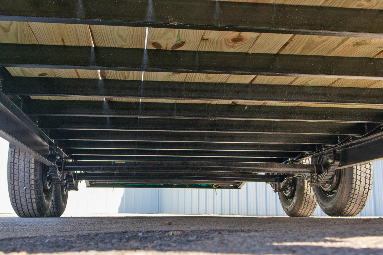 LoneStar 20'x83" Equipment Trailer w/ Stand-Up Ramps