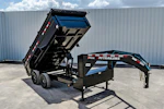 PJ Trailers 14'x83" Low Pro High Side Dump Trailer w/ 3' Sides (DM) Stock #90865 - Thumbnail 1