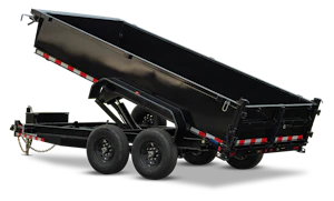 PJ Trailers 14'x83" Channel Dump Trailer (D7)