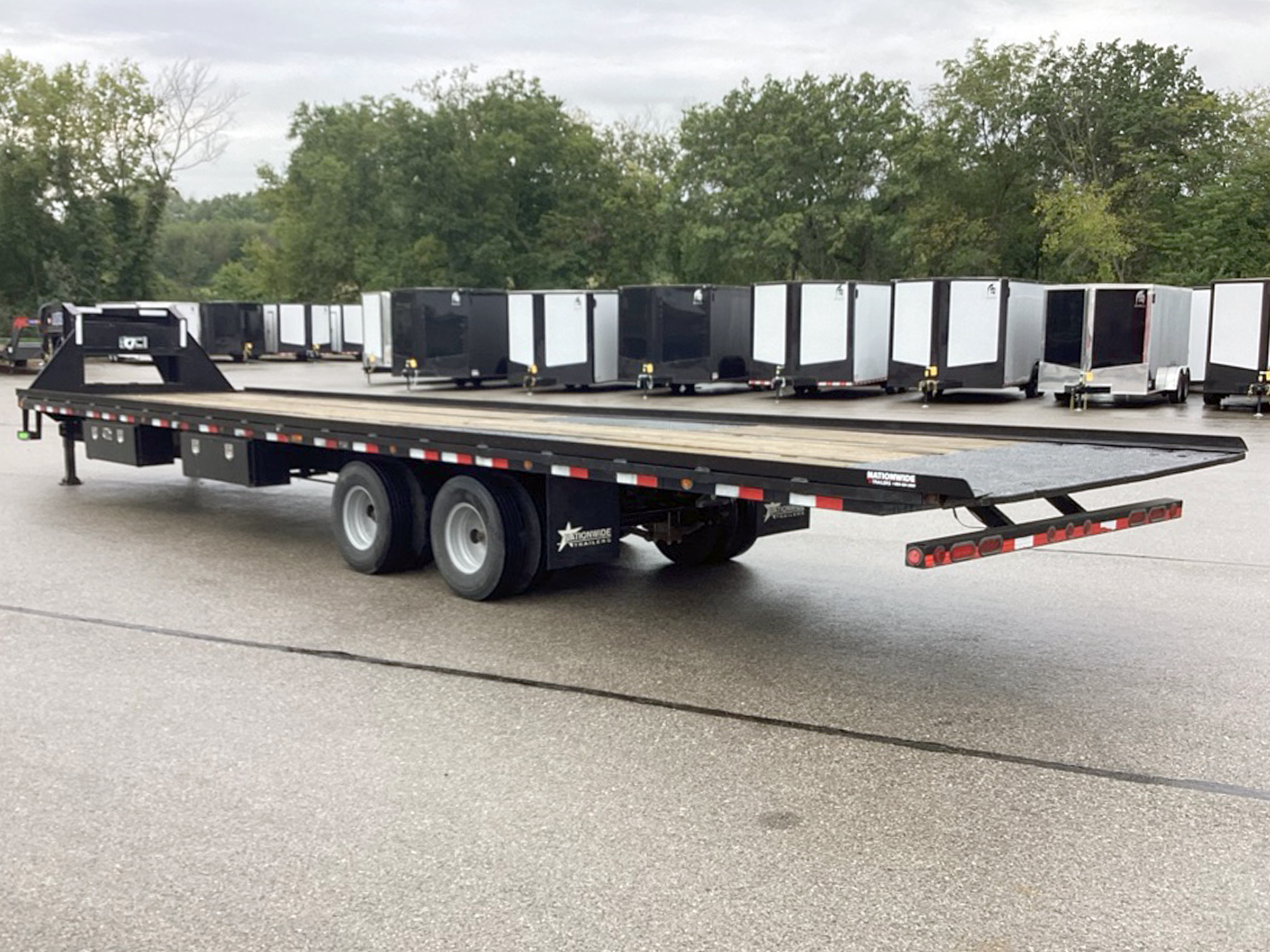 Load Trail 40'x102" Tandem Dual Gooseneck Tilt Trailer (GT)