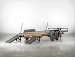 ARC Trailers 20'x83" General Purpose 14K Equipment Trailer (BEG) Stock #arc-a-beg-2014-gy-l72bs - Thumbnail 2