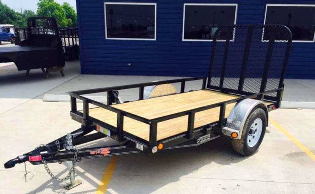 PJ U6 Utility Trailer Stock #U6 - Thumbnail 3