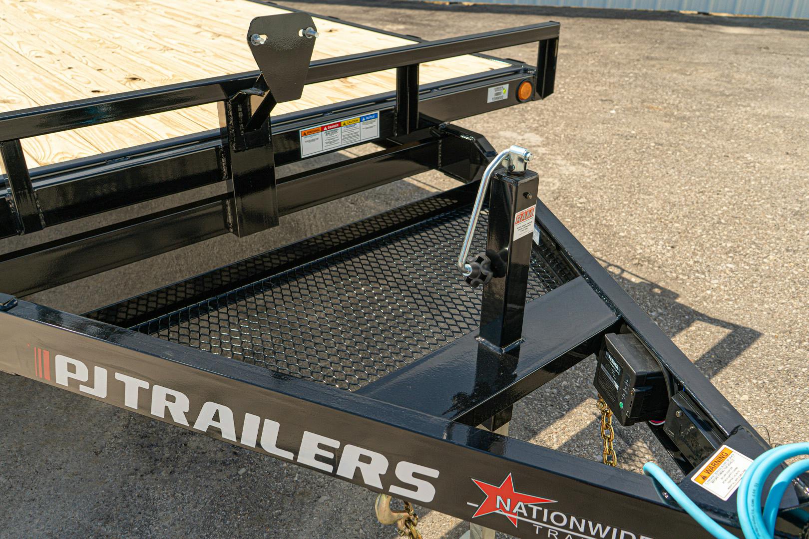 PJ Trailers 20'x101" Med. Duty 6" Channel Deckover Flatbed Trailer (L6)