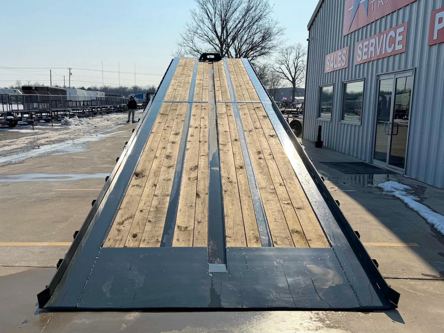 ARC Trailers ARC GCT Gooseneck Full-Tilt Container Hauler