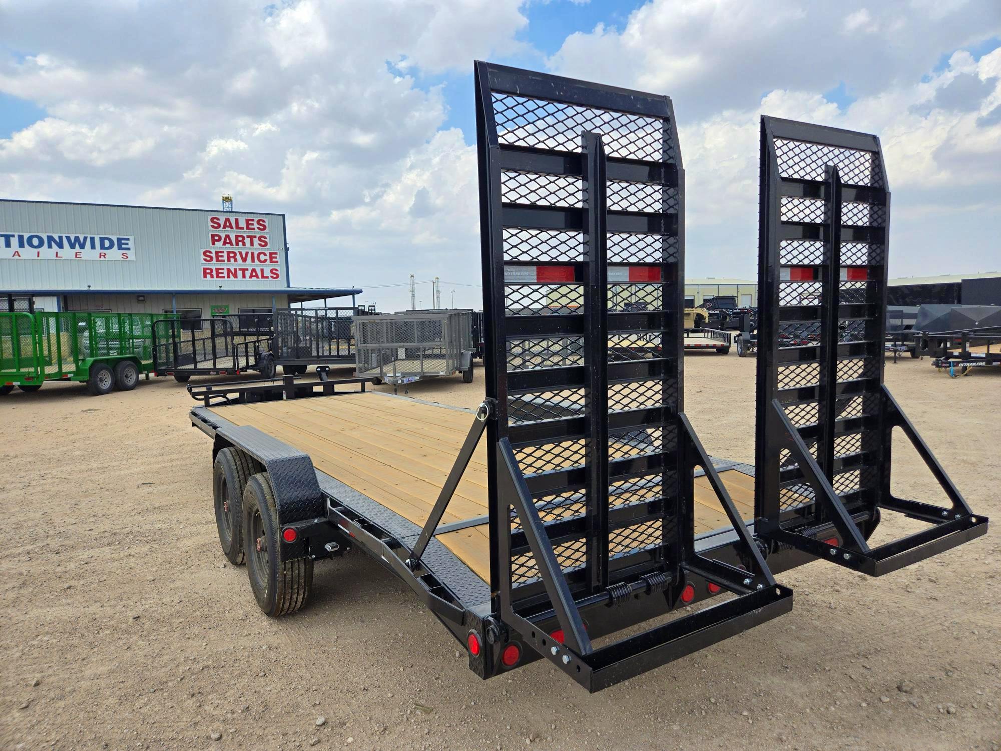 PJ Trailers 20'x82" 8" Pro I-Beam Equipment Trailer (H4)
