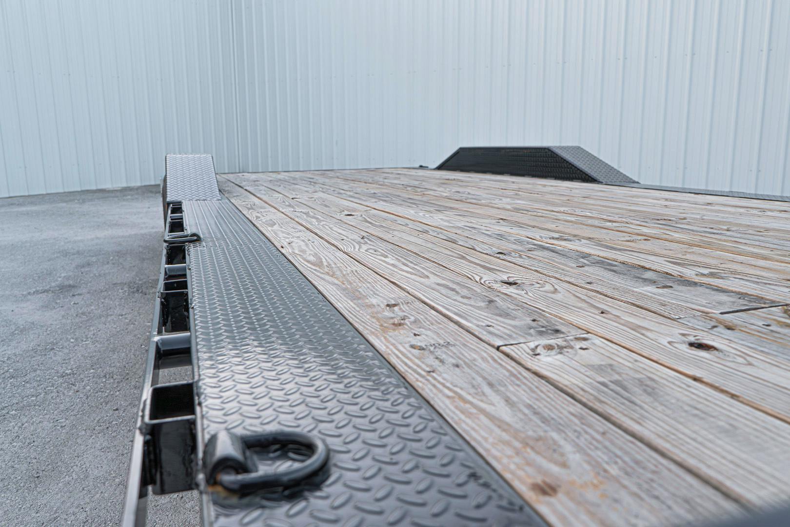 PJ Trailers 24'x102" 6" Channel Super-Wide Equipment Trailer (B6)