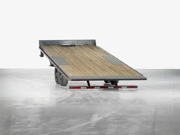 ARC Trailers Bumper Pull Tilt Deckover, studio view 18