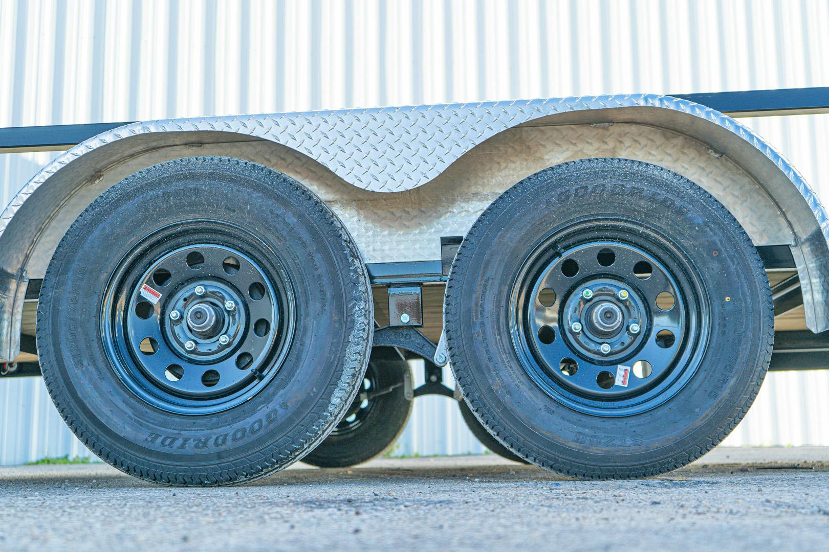 PJ Trailers 16'x83" Tandem Axle 4" Channel Utility Trailer (UL)