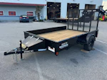 Rice 10'x77" Utility Trailer w/ 4' Ramp Gate (SST7610) Stock #96033 - Thumbnail 1