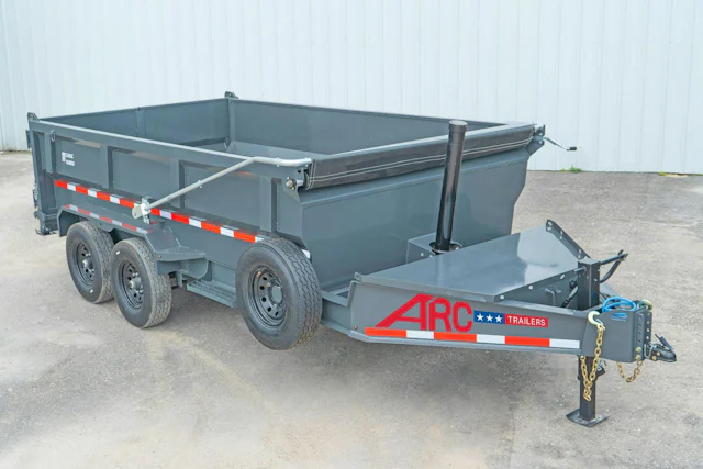 ARC Trailers ARC BDT 16' × 83" Telescopic Dump Trailer