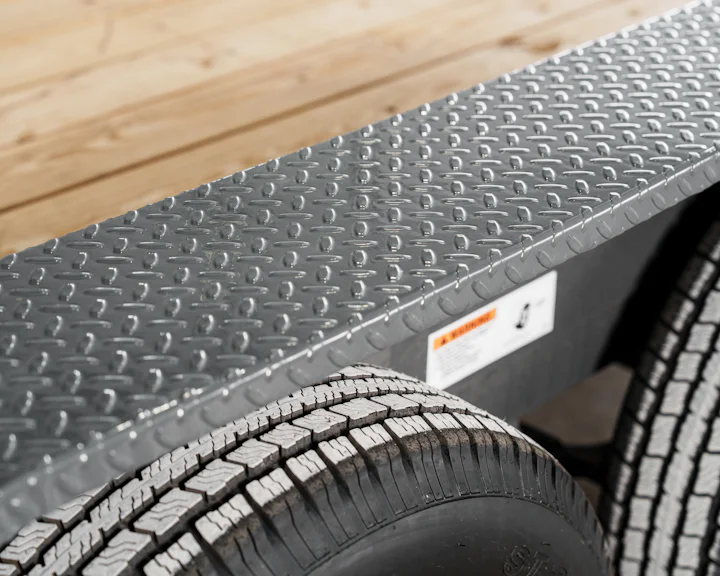 Grey ARC Trailers BEG 20-foot 14K bumper-pull equipment trailer, studio gallery image 18
