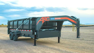ARC Trailers 16'x83" Gooseneck Telescopic Dump Trailer w/ 4' Sides (GDT)