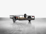 Texas Bragg 12'x77" Utility Trailer w/ 4' Gate (U2) Stock #texas-bragg-12x77-bp2b-13nb-355b-s-s4g-bk-smt-pt - Thumbnail 2