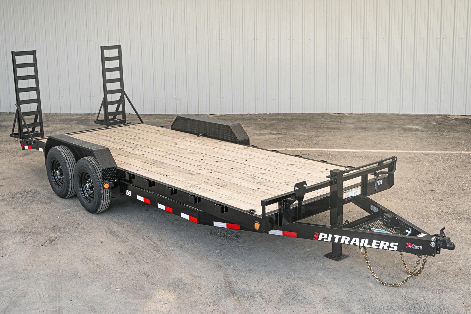 PJ Trailers 20'x83" 6" Channel Equipment Trailer (CC)